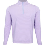 Perth Sugar Stripe Performance 1/4 Zip Pullover - Fairway Styles