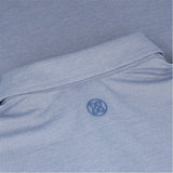 Rib Gusset Melange Ice Nylon Polo