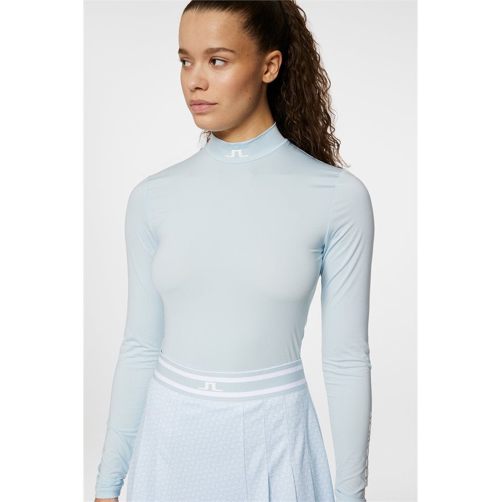 Women's Kate Compression Mock Neck Top - Fairway Styles