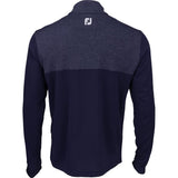 Heather Yoke 1/2 Zip Mid Layer
