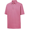 Stretch Lisle Pinstripe Polo