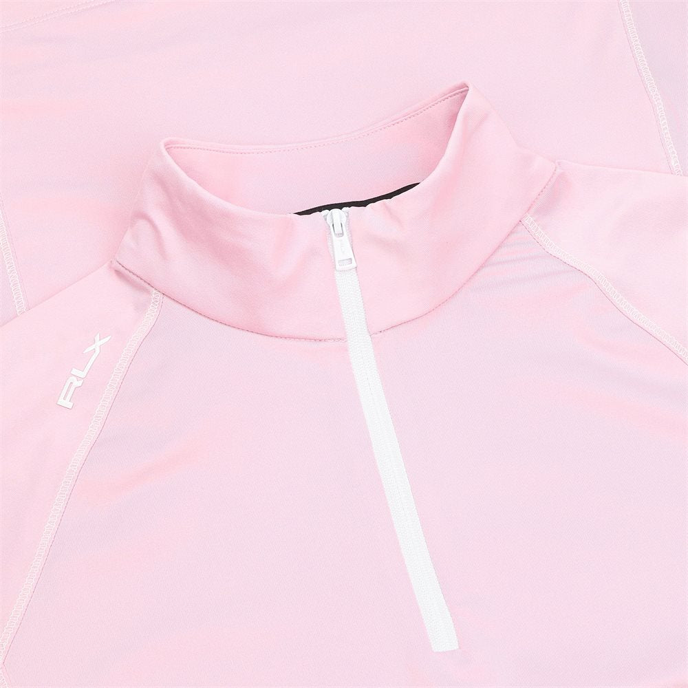 RLX Ralph Lauren Women's Stretch Jersey 1/4 Zip Pullover
