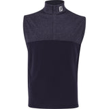 Heather Yoke 1/2 Zip Vest - Fairway Styles