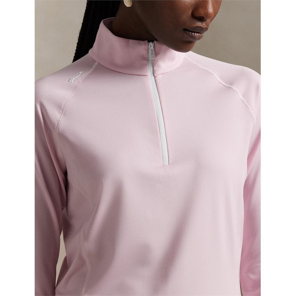 RLX Ralph Lauren Women's Stretch Jersey 1/4 Zip Pullover