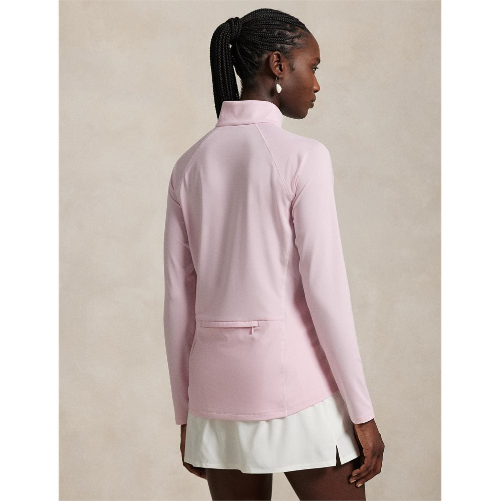 RLX Ralph Lauren Women's Stretch Jersey 1/4 Zip Pullover