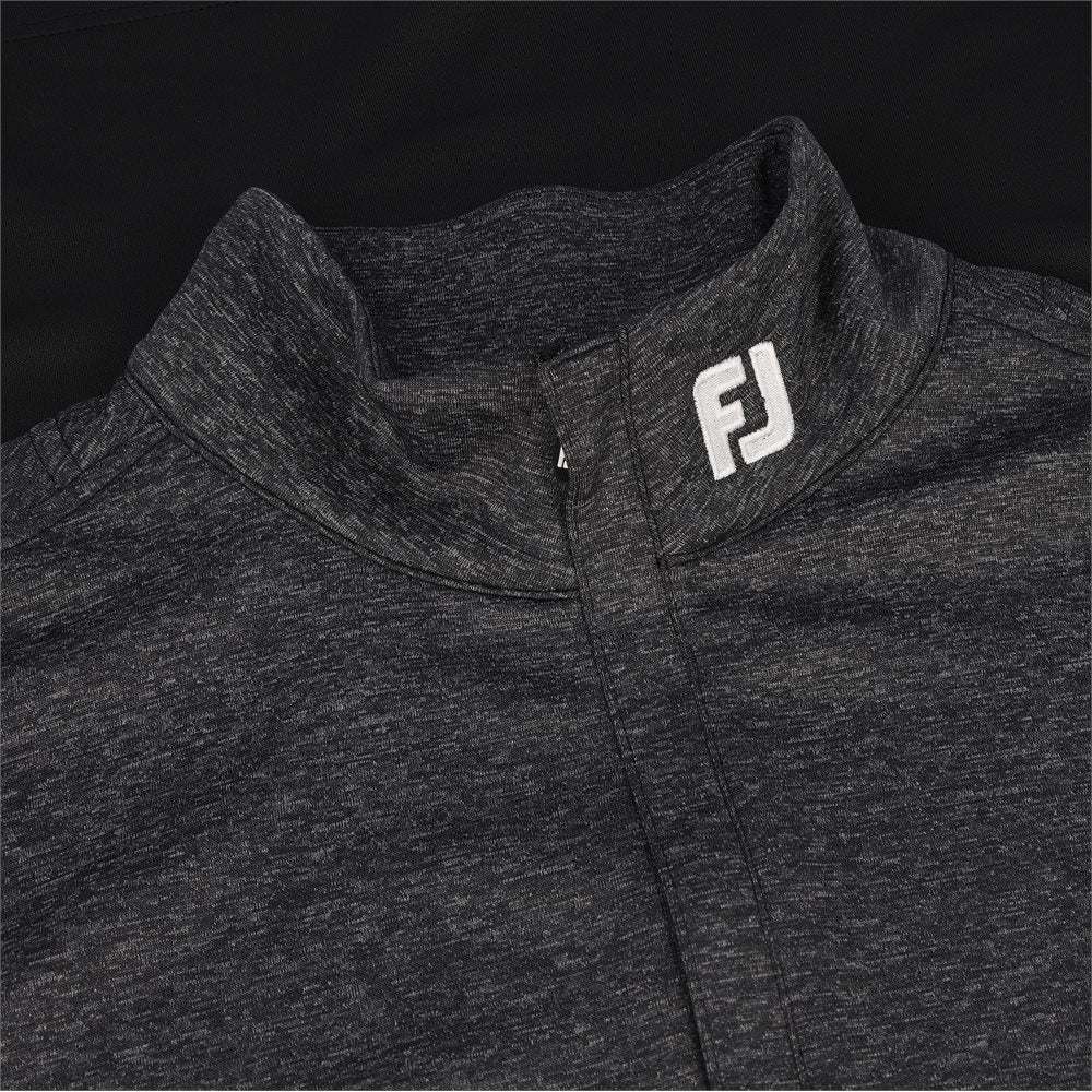 Heather Yoke 1/2 Zip Vest - Fairway Styles