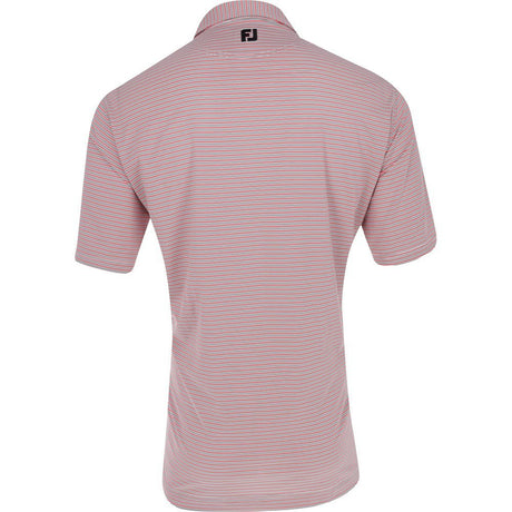 TOUR LOGO Emory Stripe Polo - Fairway Styles