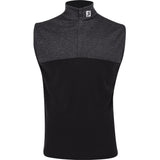 Heather Yoke 1/2 Zip Vest - Fairway Styles