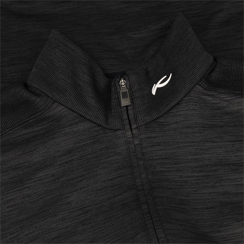 Liam Techwool Ribbed Hem 1/2 Zip Midlayer - Fairway Styles