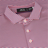 Recycled Lightweight Airflow Thin Stripe Polo