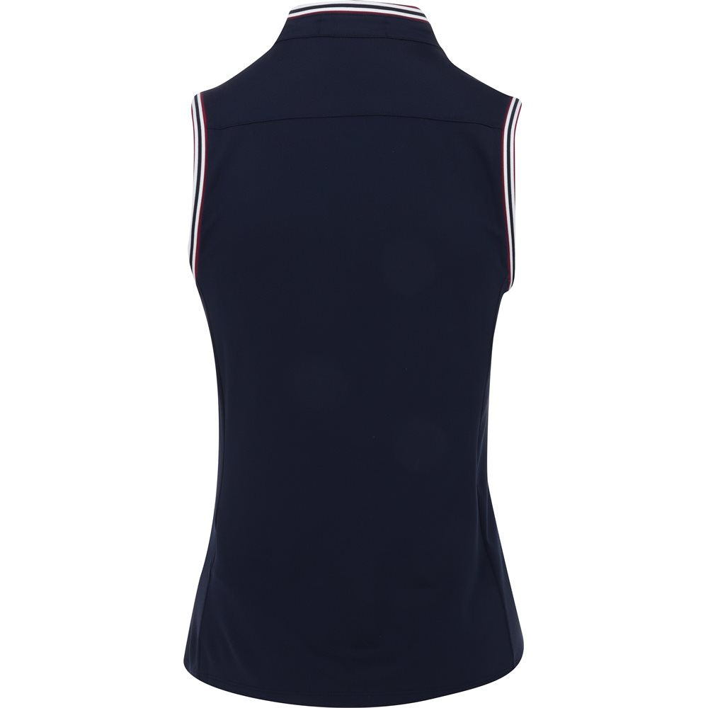 Women's Sleeveless Air Tech Pique Popover Polo - Fairway Styles