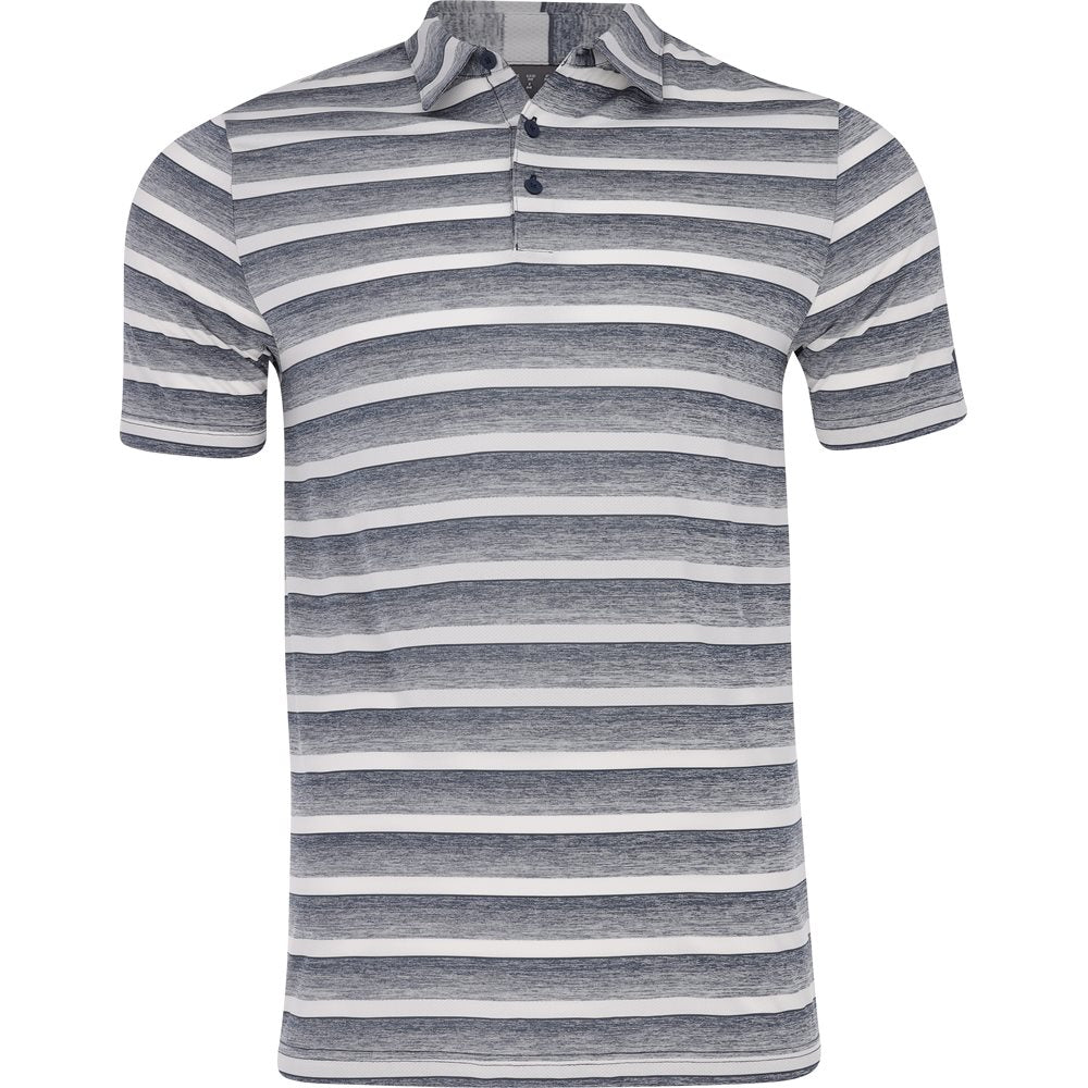 Two-Color Striped Polo