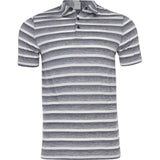 Two-Color Striped Polo