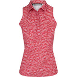 Women's Dena Print Sleeveless Polo