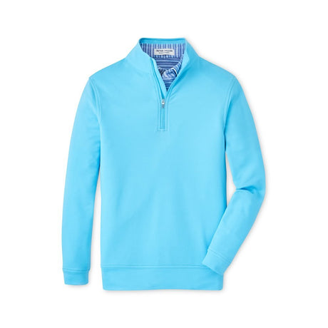 Juniors' Perth Melange Performance 1/4 Zip Pullover - Fairway Styles