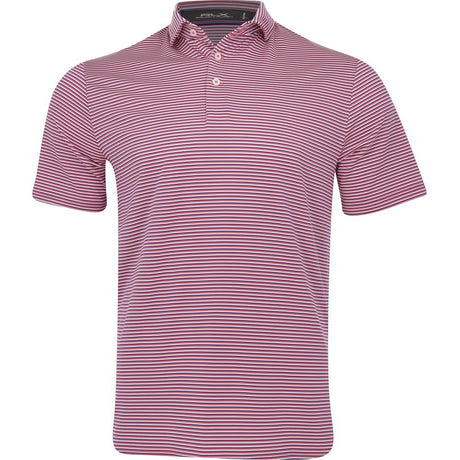 Recycled Lightweight Airflow Thin Stripe Polo