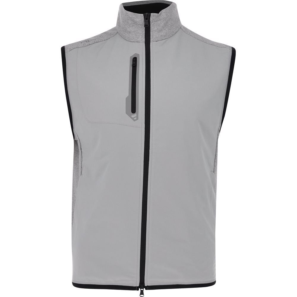 Techy Terry Full Zip Solid Vest