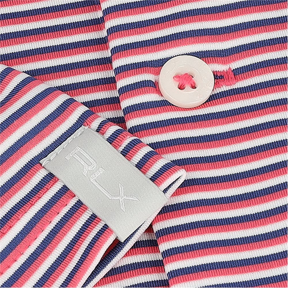 Recycled Lightweight Airflow Thin Stripe Polo