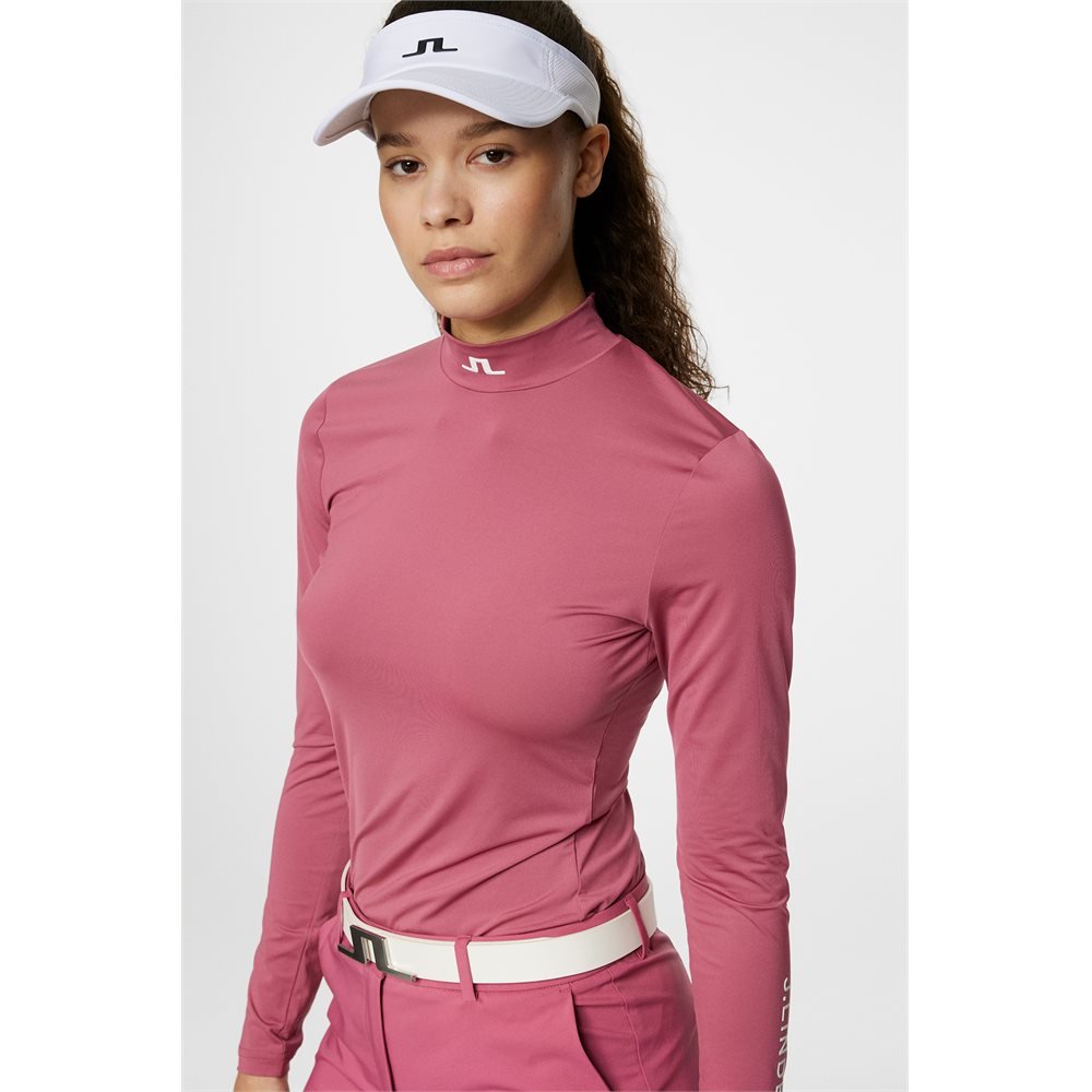 Women's Kate Compression Mock Neck Top - Fairway Styles
