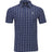 Snap Placket Print Polo - Fairway Styles