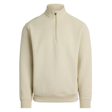 Quilted Double - Knit 1/2 Zip Pullover - Fairway Styles