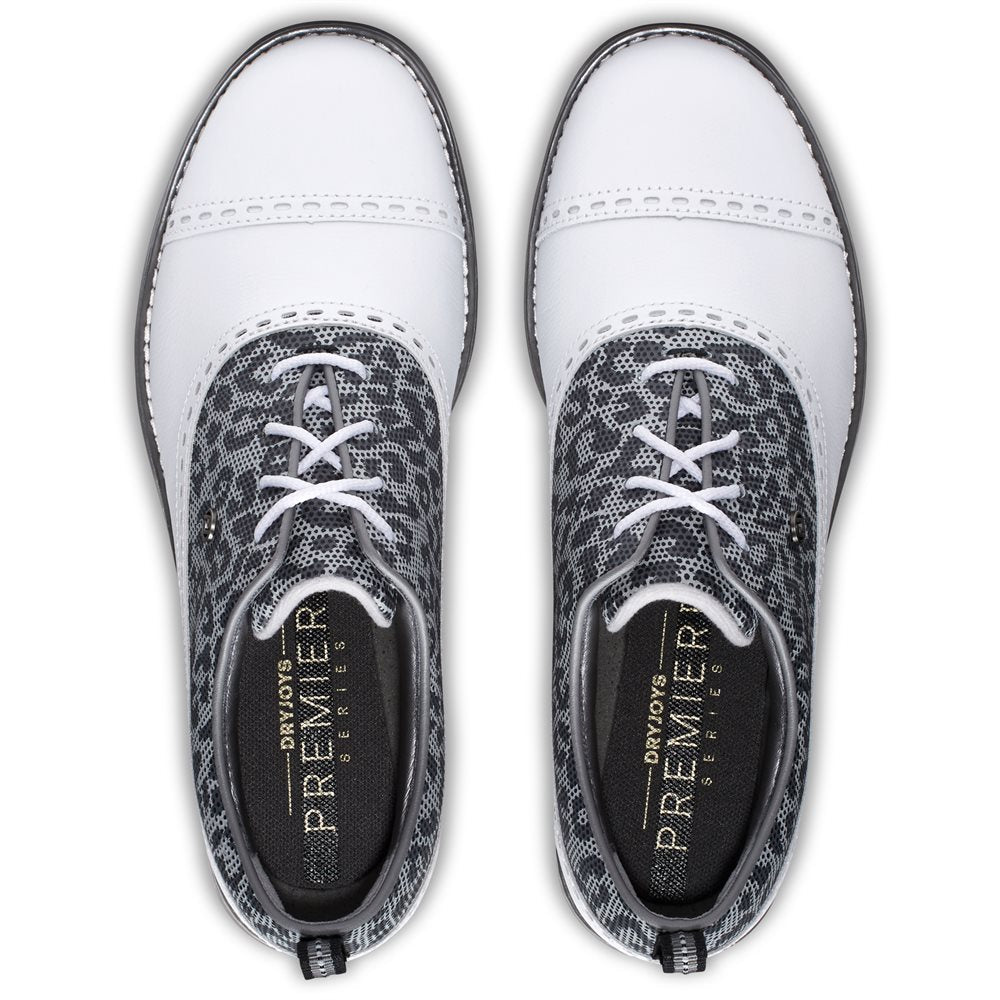 Women's Premiere Cap Toe Golf Shoes