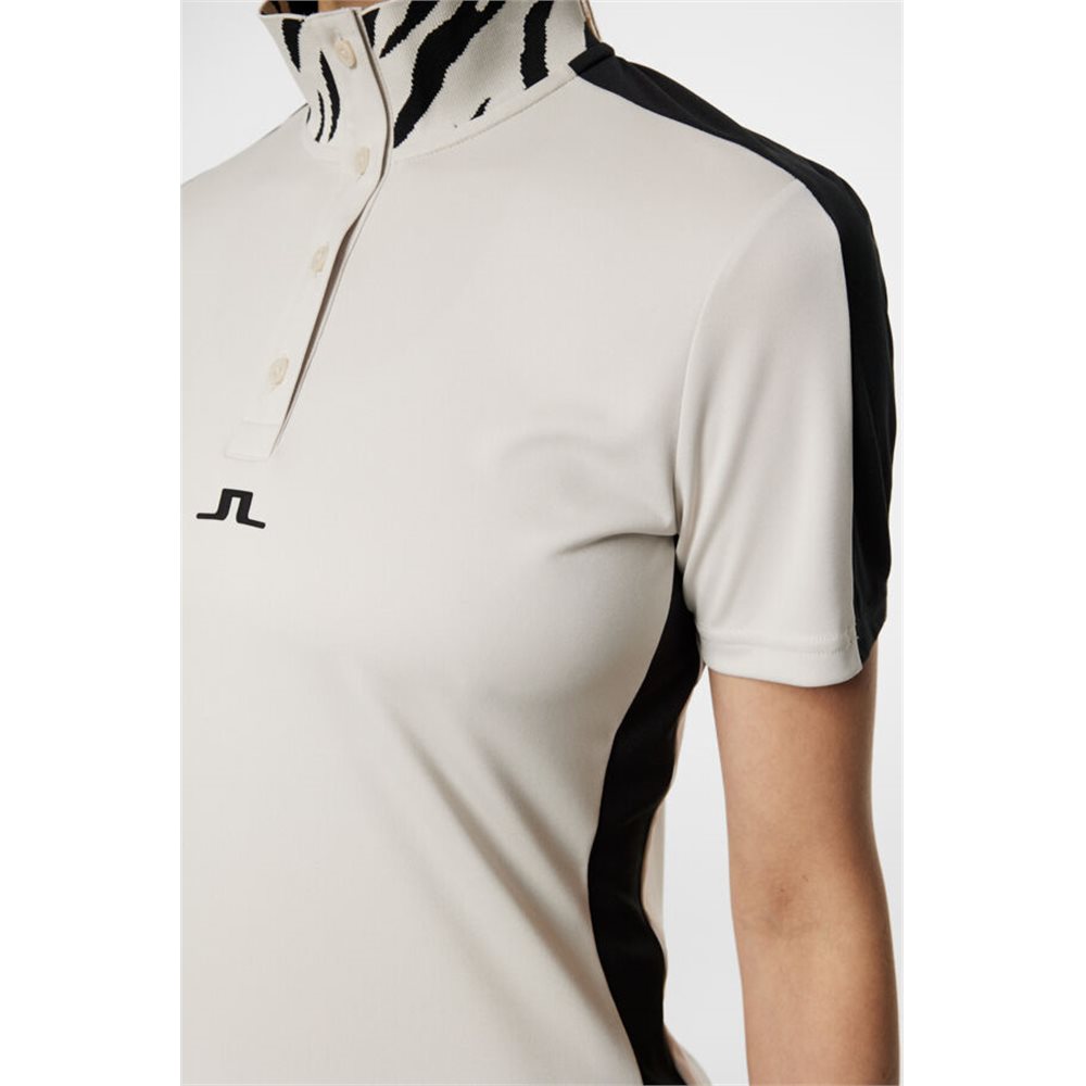 Women's Pip Banded Collar Polo