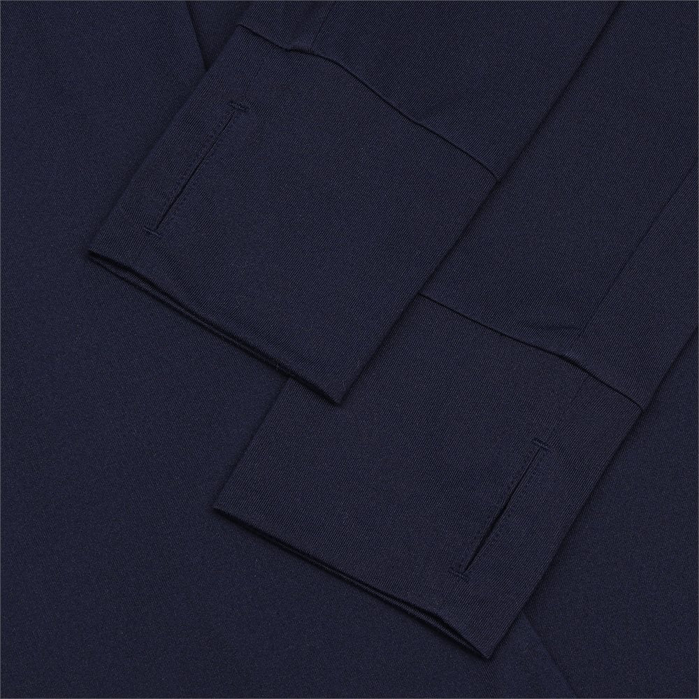 Women's Stretch Peached Jersey 1/4 Zip Low Collar Midlayer