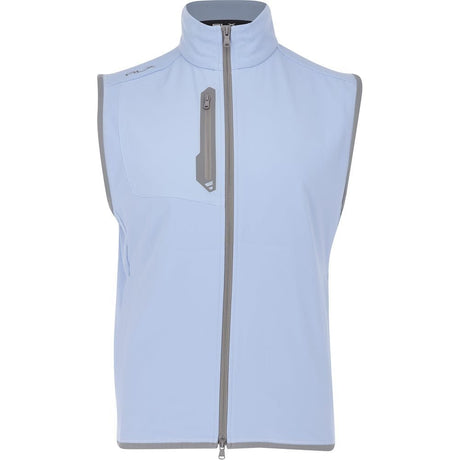 Techy Terry Full Zip Solid Vest - Fairway Styles