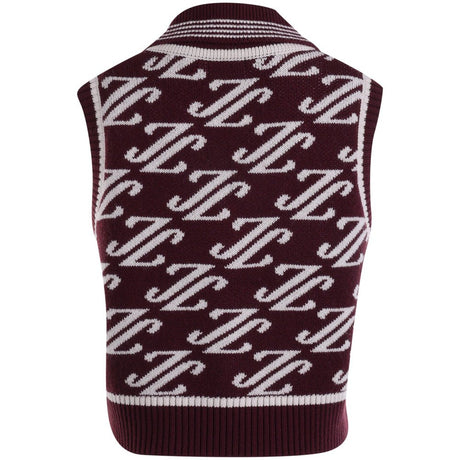 Women's Phoebe Jacquard Knit Polo Vest