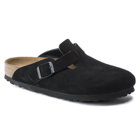 Boston Soft Footbed Suede Leather Shoes