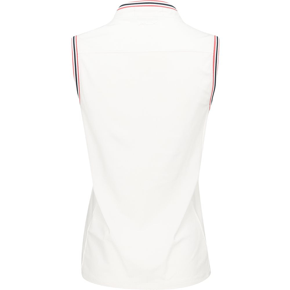 Women's Tailored Fit Pique Sleeveless Shirt