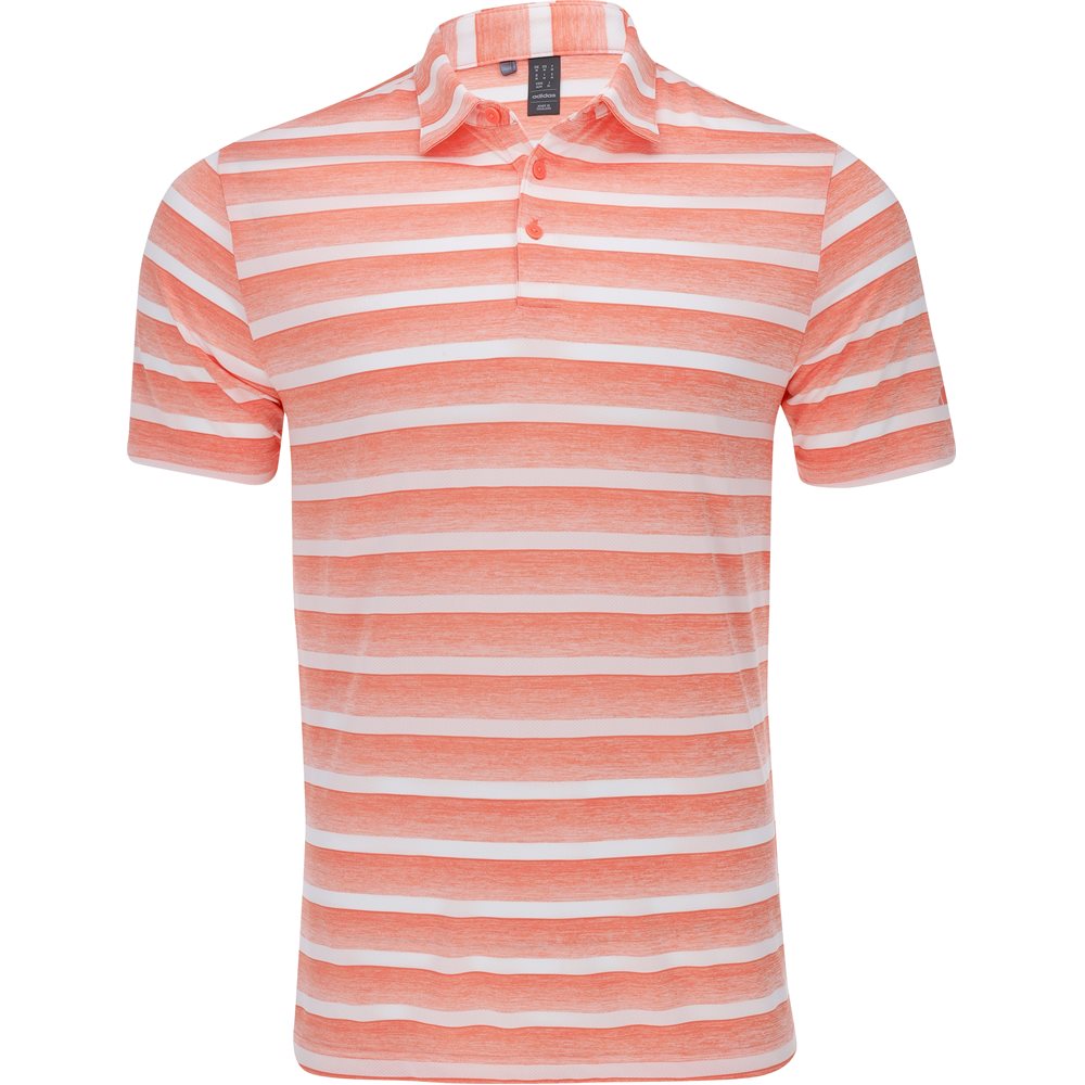 Two-Color Striped Polo