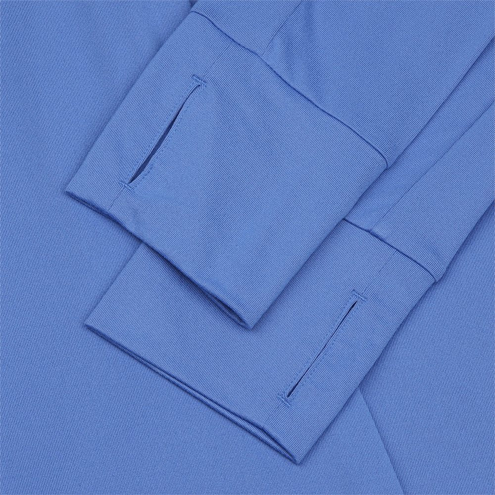 Women's Stretch Peached Jersey 1/4 Zip Low Collar Midlayer
