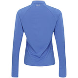 Women's Stretch Peached Jersey 1/4 Zip Low Collar Midlayer