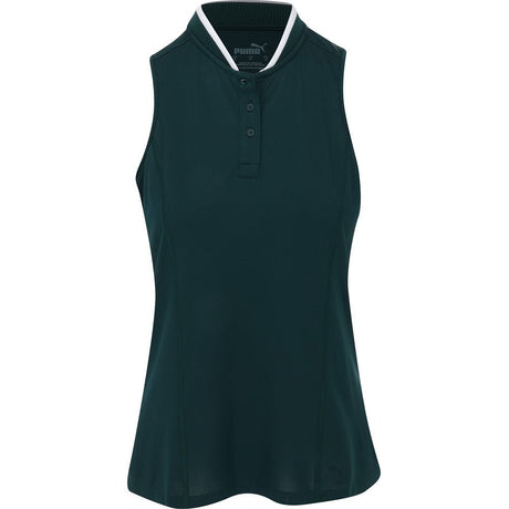 Women's Range Sleeveless Pique Shirt - Fairway Styles