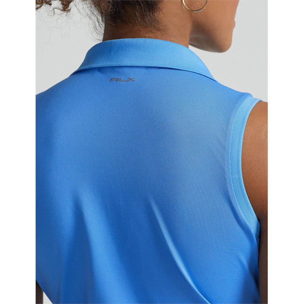 Women's Sleeveless Air Tech Pique Tournament Polo