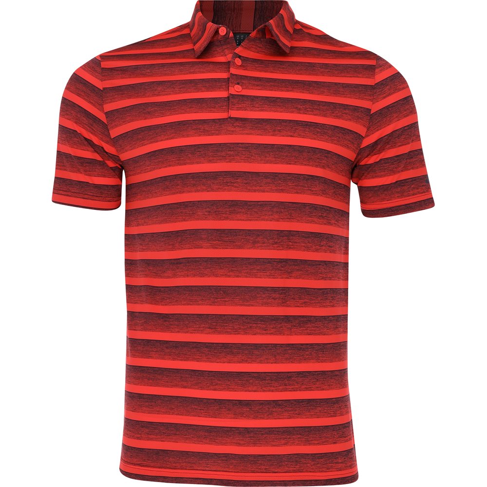 Two-Color Striped Polo