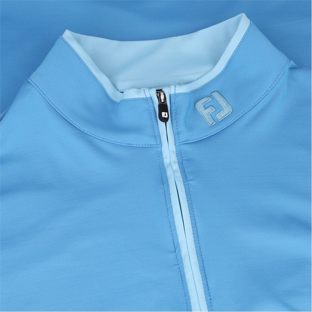Tour Logo Lightweight Solid Midlayer w/ trim Pullover - Fairway Styles
