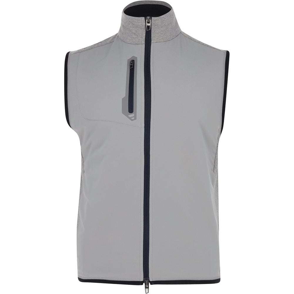 Techy Terry Full Zip Solid Vest