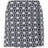 Women's Faux Wrap Skort - Carolyn Print - Black