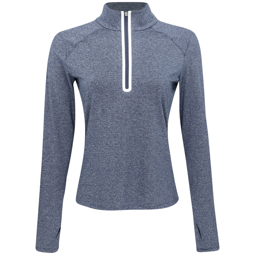 Women's Lea 1/4 Zip Mock Neck Pullover