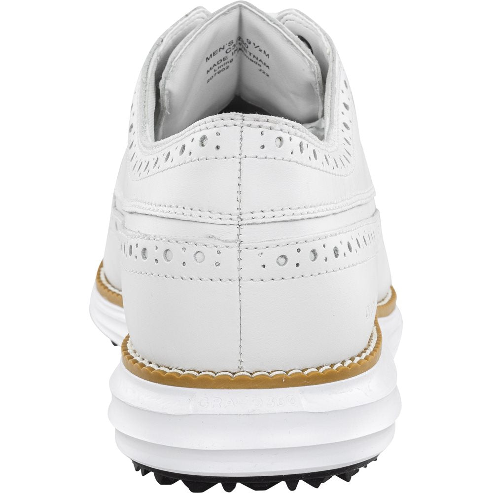 Cole Haan Original Grand Wingtip Oxford Spikeless Golf Shoes