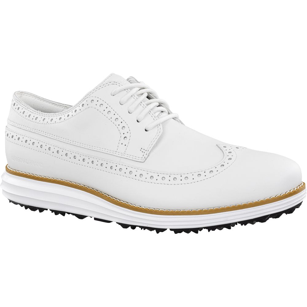 Cole Haan Original Grand Wingtip Oxford Spikeless Golf Shoes