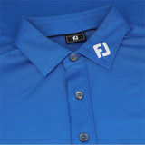 Tour Logo ProDry Performance Solid Lisle Set On Placket Self Collar Polo