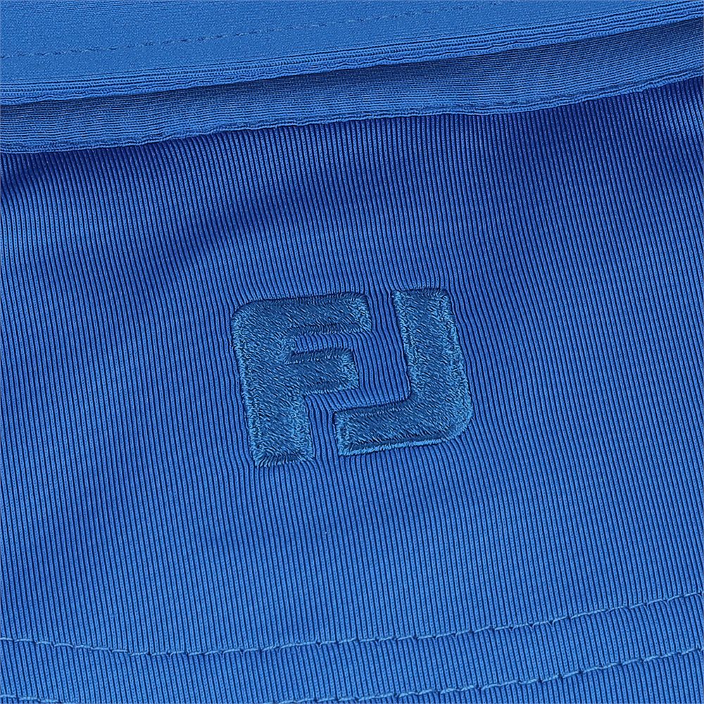 Tour Logo ProDry Performance Solid Lisle Set On Placket Self Collar Polo