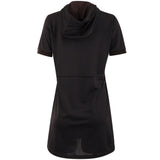 Women's All-Over WAAC Jersey Short Sleeve Hooded Dress