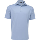 Tour Logo ProDry Performance Solid Lisle Set On Placket Self Collar Polo