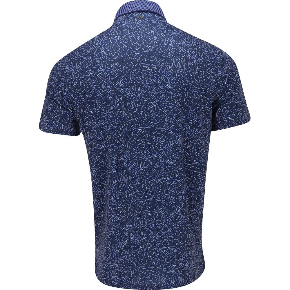 最新　GREYSON グレイソン　Den of Thieves Polo　M Mens Den of Thieves Short Sleeve Polo - Performance Printed