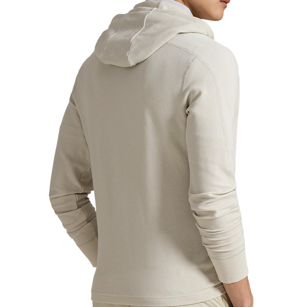 Performance Waffle-Knit Hoodie